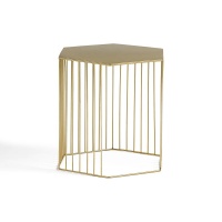 Тумба Металлическая проволочная Topim единый размер желтый LA REDOUTE INTERIEURS  фото, kupilegko.ru